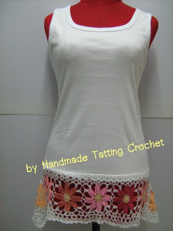 เสื้อกล้าม ต่อชาย ถักโครเชต์